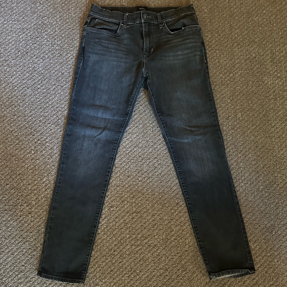 Hudson Jeans Black Slim Straight Denim